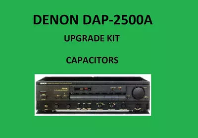 Kaufen Stereo-Vorverstärker DENON DAP-2500A Reparatursatz - Alle Kondensatoren • 97.68€