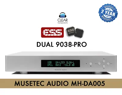 Kaufen Lks-musetec Mh-da005 Dsd-dac Digital Analog Conv. Da Wandler 9038-pro Highend-sl • 2,654.50€