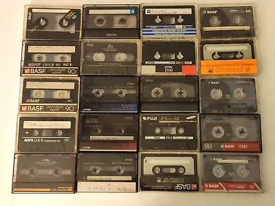 Kaufen 20 St. TDK Sony BASF Audiokassetten MC Kassetten Sammlung Compact Cassette Tap • 20€