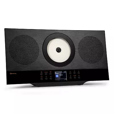 Kaufen Internetradio Stereoanlage HiFi 40 W DAB+ Radio USB Bluetooth CD-Player Schwarz • 154.99€
