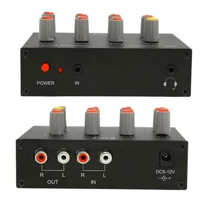Kaufen 7-Band-Sound-EQ-Verstärker, Zweikanal-Hochbasssteuerung, OBM • 34.06€