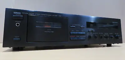 Kaufen Yamaha KX-330 Stereo Kassetten Tapedeck Schwarz 90s Hifi Mit Funktion • 40€