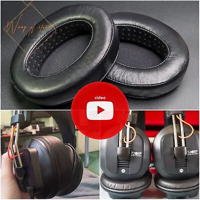 Kaufen Lambskin Real Leather Ear Pads Foam Cushion For Fostex T20RP T40RP MK2 MK3 • 29.71€
