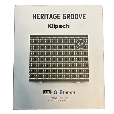 Kaufen Klipsch Heritage Groove 20 W Bluetooth Tragbarer Lautsprecher Eingebautes Mikrofon 8 Stunden Akku • 83.73€