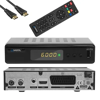 Kaufen Kabel Receiver DVB-C Anadol ADX111c Full HD HDMI SCART Mediaplayer PVR Digital • 21.90€