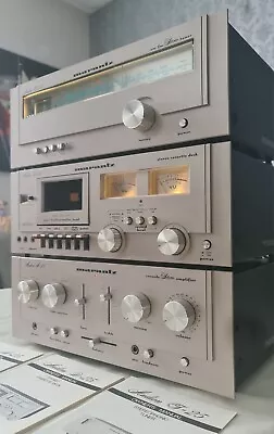 Kaufen MARANTZ AUDION HiFi System Vintage Amplifier A-25, Cassette Deck D-25,Tuner T-25 • 349€