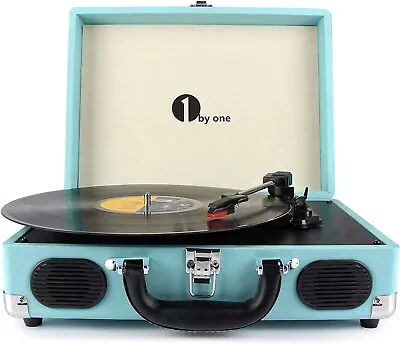 Kaufen Plattenspieler Plattenspieler Vintage Retro Koffer Vinyl Mit Eingebauten Lautsprechern • 57.15€
