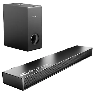 Kaufen Soundbar Für TV Wireless Subwoofer 2.1 ULTIMEA Nova S50 Bluetooth 5.3 HDMI USB • 89.99€