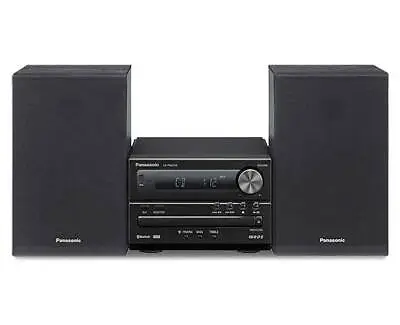 Kaufen Panasonic SC-PM250EG-K Stereoanlage Bluetooth®, CD, USB,  2 X 10 W Schwarz • 105.20€