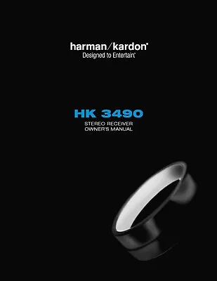 Kaufen Bedienungsanleitung-Operating Instructions Für Harman Kardon HK 3490  • 12€