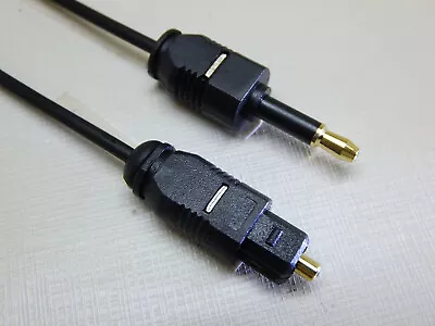 Kaufen 2 M Optisches Digital Kabel Toslink Kabel 2,2 Mm Optisches - 3,5 Mm Mini Stecker • 6.50€