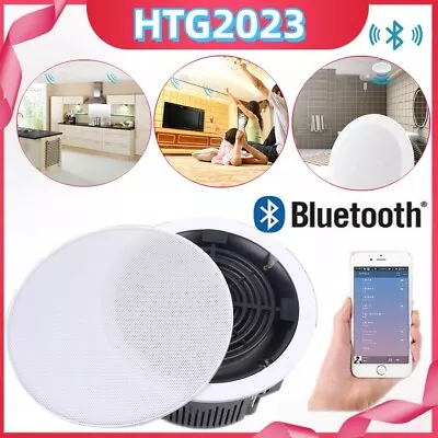 Kaufen Bluetooth Wireless Decken Einbaulautsprecher Heim Badezimmer Sound Verstärker DE • 178.49€