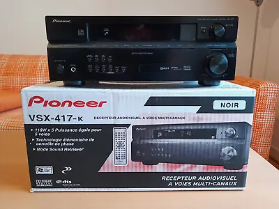 Kaufen Pioneer Vsx-417 Vsx-417-k Dolby Digital Dts Receiver Schwarz + Ovp • 59€