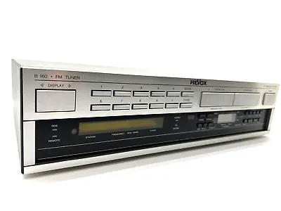 Kaufen REVOX B 160  Stereo HighEnd FM Tuner Radio Empfänger Hifi Vintage TV-Audio B160 • 333€