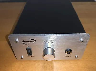 Kaufen Dynavox CSM-112 Kopfhörerverstärker, Silber • 79.90€
