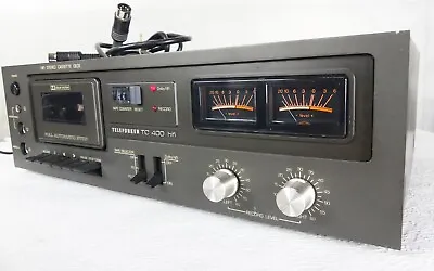 Kaufen Telefunken TC 400 Tapedeck  Vintage Stereo Kassettendeck • 79.10€