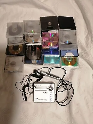 Kaufen Original Sony MiniDisc Walkman Recorder MD MZ-N707 Type-R Minidisc Player Silber • 180€