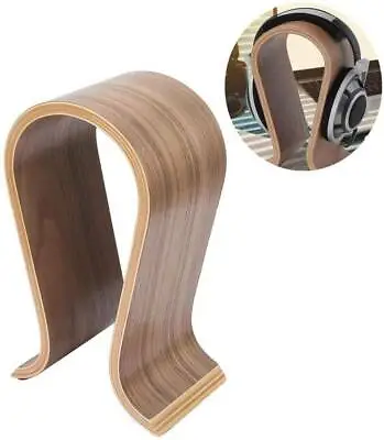 Kaufen Kopfhörerhalter Holz Kopfhörer Halter Kopfhörerständer Gaming Headset Halterung • 16.98€