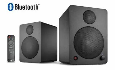 Kaufen Kompaktes 2.0 Regal-Lautsprecher System Mit Bluetooth®-Audio-Streaming & Remote • 138€