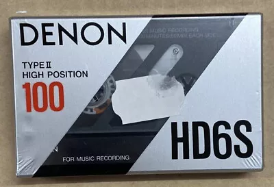 Kaufen 1x Denon HD6S/100 Cassetten Made In Japan - Neu & Verschweißt • 29.95€