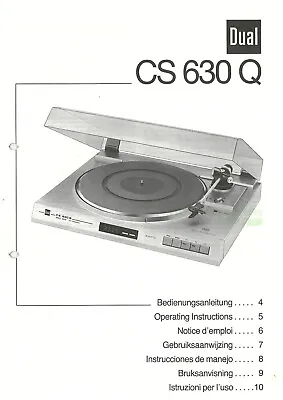 Kaufen Original Dual Zeichnung Service Anleitung Manual CT1460 CV1460 C816 CS630 Q • 13€