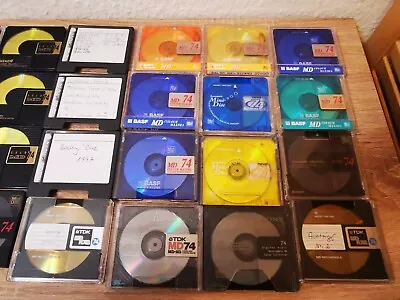 Kaufen 26 MD Tdk, SONY, BASF, Maxell MD COOL Recordable 80 / MiniDisc • 79€