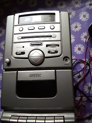 Kaufen Lifetec Micro Audiosystem LT 8925  - CD-Player, Kassettendeck U. Tuner  • 25€