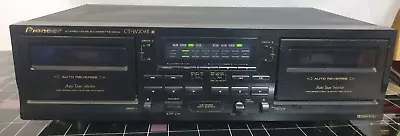 Kaufen Pioneer CT-W208R Stereo Double Cassette Receiver Doppel Tapedeck Auto Reverse • 49.90€