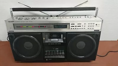 Kaufen SHARP GF- 9595 H. Stereo Radio Tape Recorder. 1980. Works. Video.  • 319€