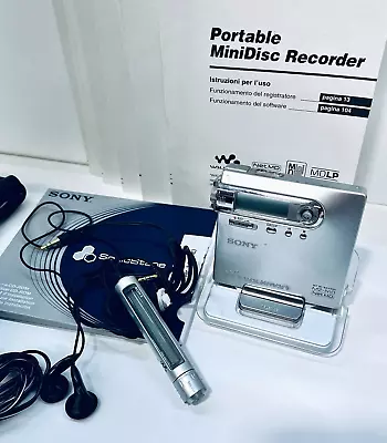 Kaufen SONY MZ-N10 NetMD Mini-Disc MD-Recorder + Zubehör!! 1A-Zustand + 1J.Garantie!! • 359€
