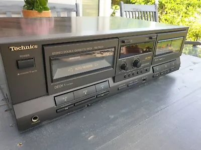 Kaufen Technics Stereo Cassette Deck-rs-tr313 - Doppel Deck - Ohne Fernbedienung • 19.99€