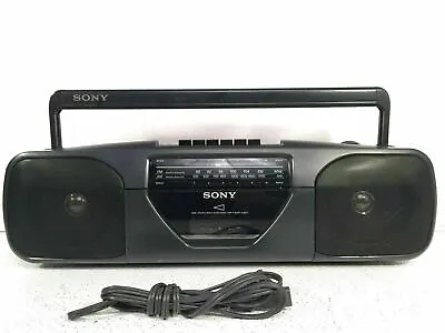 Kaufen Sony Radio Kassette Corder Vintage Modell CFS-213 Boombox Band Deck W Equalizer • 54.61€