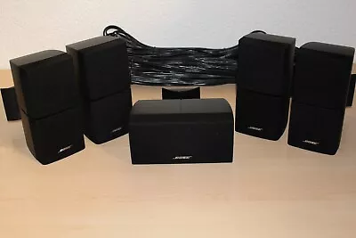 Kaufen Bose Lautsprecher 5 Stück Acoustimass Speaker Heimkino Satelitten Doppelcube • 290€