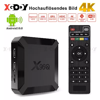 Kaufen IOTWE Android 10.0 Smart TV BOX 16GB,2GB 4K HDMI H313 Quad Core Media Streaming • 35.99€