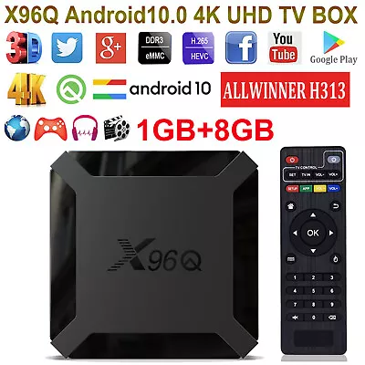 Kaufen New Smart TV BOX 2024 Android 1.0 4K WIFI H313 Quad-Core HDMI Media Player 1+GB • 25.49€