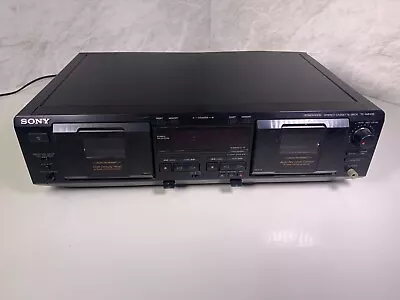 Kaufen Sony TC-WE435 Stereo Doppel Kassettenrekorder Player Deck UNGETESTET • 46.06€