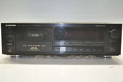 Kaufen Pioneer CT-S609R Stereo Cassette Tape Deck Kassettenspieler Rekorder Recorder • 84.99€