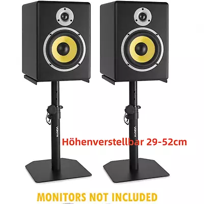 Kaufen 2X Lautsprecherständer Boxenständer Lautsprecherpodest Höhenverstellbar Bis 50kg • 42.88€