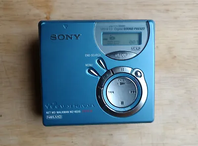 Kaufen Sony Minidisc Walkman MZ-N510 Typ-S MD Player Recorder Blau • 159€