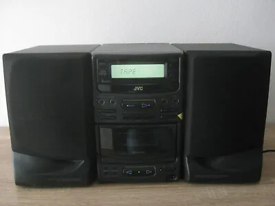 Kaufen JVC UX-T20BK Micro Stereo Anlage Mit Tape Deck +CD Player +Boxen 1996 Selten • 39€