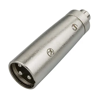 Kaufen Audio-Adapter XLR-Stecker Auf Cinchkupplung Metall XLR / Chinch • 5.75€