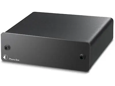 Kaufen Pro-Ject Phono Box  Schwarz Phono Vorverstärker MM + MC • 97€