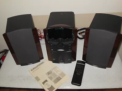 Kaufen Grundig Mini System UMS 1 / 2 Stereoanlage Schwarz, Schickes Design S. Fotos • 40€