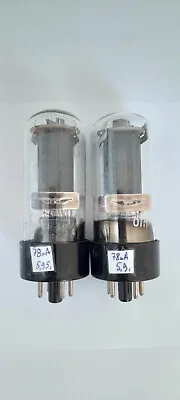 Kaufen 2 X 6p3s ( 6l6g ) Strong Matched Pair Same Date Vacuum Tube Foton 60' Nos • 21€