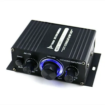 Kaufen 12V 400W Aluminium HiFi Audio Verstärker Auto Stereo Mini Power Amplifier 2M1G3 • 15.20€