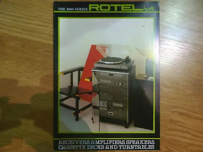 Kaufen Rotel 1000 Serie RB RC RA RT RX RP 70er Katalog Flyer Broschüre Prospekt Werbung • 5€