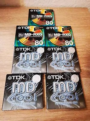 Kaufen 3 Stk. TDK MD-RXG MD+4STK. TDK MD COOL Recordable 80 / MiniDisc Neu • 79€