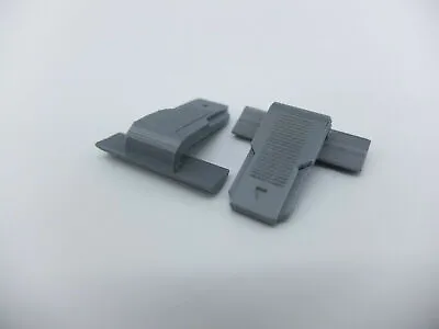 Kaufen Akai GX 77 Scharnier Retaining Clip Abdeckhaube 2 Stück Set 3D NEU Grau Nachbau • 13.19€