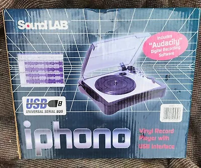 Kaufen Sound Lab Iphono Vinyl Schallplattenspieler Zum Ablegen Mit USB-Schnittstelle • 69.80€