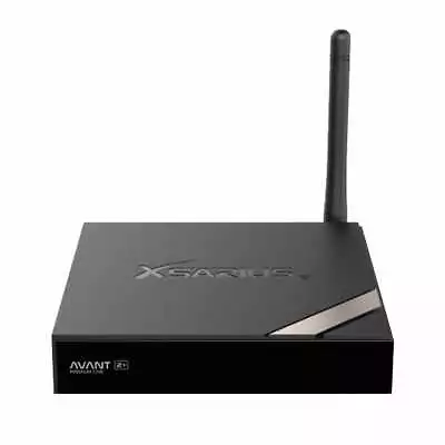 Kaufen Xsarius AVANT 2+ Android 9.0 IP-Receiver 4K UHD, H.265 HEVC, Dual-WiFi, HDMI, BT • 128€